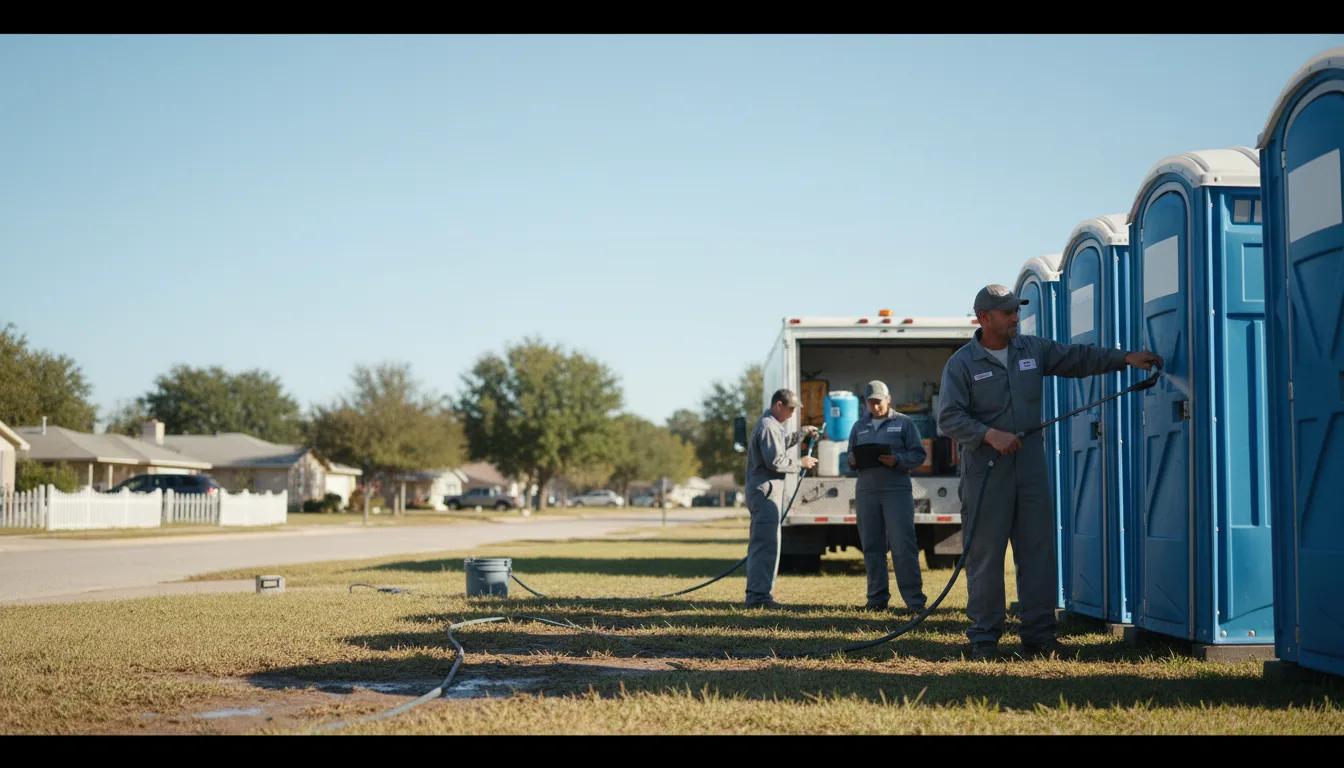 Long-Term Portable Toilet Rental in Goode, VA near me